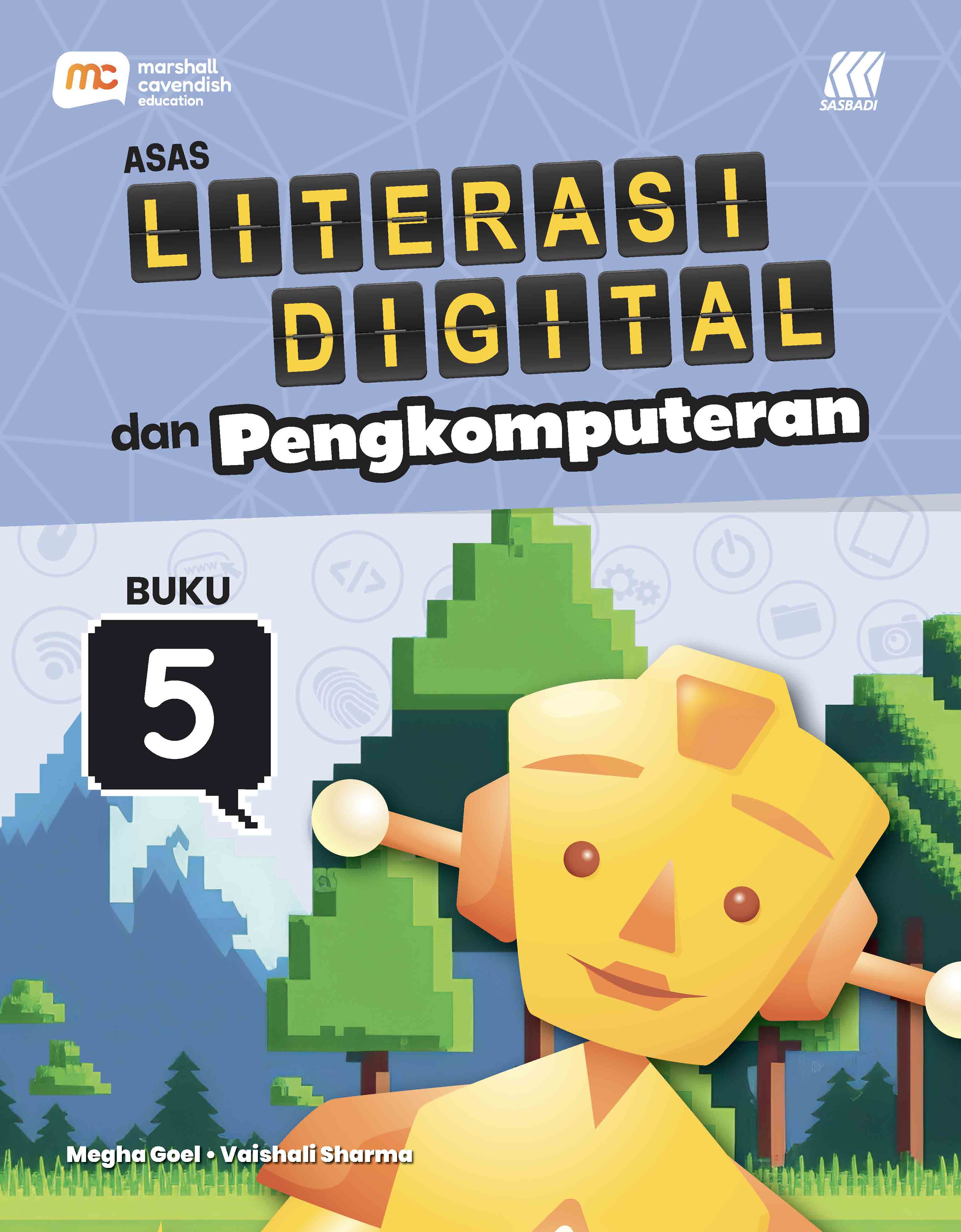 Asas Literasi Digital dan Pengkomputeran Buku 5 Cover